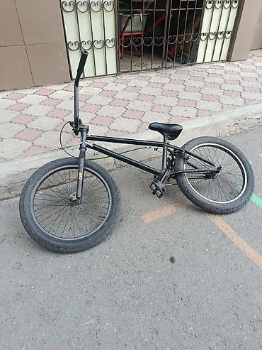 Спорт и хобби: BMX велосипед для трюков - Рама и вилка: стальная, окраска черная - — 6