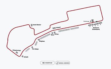 Turizm: Bakı Şəhər Halqası – Formula 1 yarışı üçün tribuna + konsert biletleri — 2