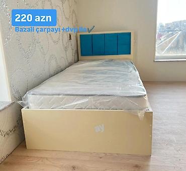 dvp: *Tək nəfərlik çarpayı* – *220 AZN* Matras hədiyyə🎁 DVP daxil✔️ Bazalı — 1