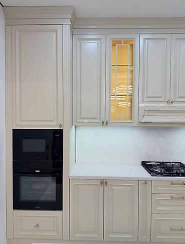 silver kitchen: Кухонный набор на заказ, МДФ крашеный, По договорённости — 3
