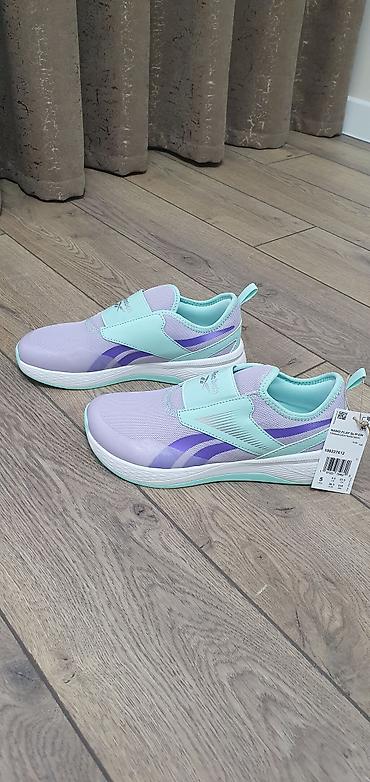 Детская обувь: Красные кроссовки Nike для детей - Модель: FB (ярлык на язычке на — 9