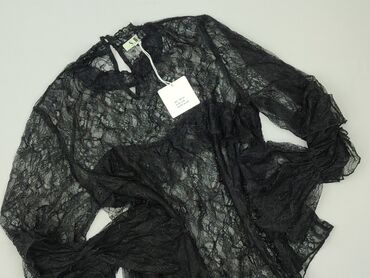 chabrowa bluzki plus size: Bluzka damska, rozmiar S