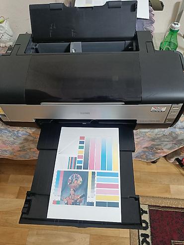 Принтеры: Продам принтер Epson 1410 A3. Б.У печатает отлично, внешне состояние — 1
