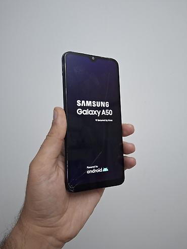 fc 25 disk: Samsung Galaxy A50, 64 GB, rəng - Qara, Qırıq — 1