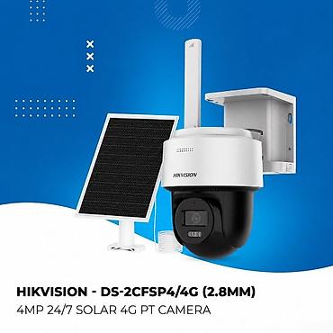 Hikvision günəş panelli 4g kamera Hikvision DS-2CFSP4/4G Günəş