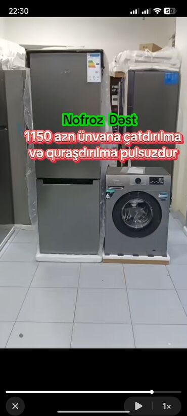 Digər aksesuarlar: Anbardan satiş komplekt dəst Soyuducu paltaryuyan məişət texnikası — 24