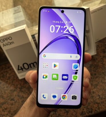 mobil telfonlar: Oppo A39, 256 ГБ, цвет - Белый, Гарантия, Сенсорный, Отпечаток пальца