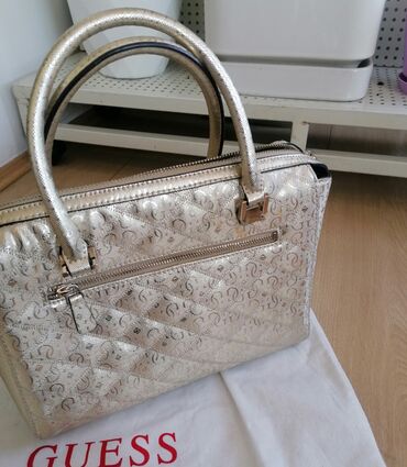 Torbe: Torba za rame, Guess, Materijal: Koža — 4