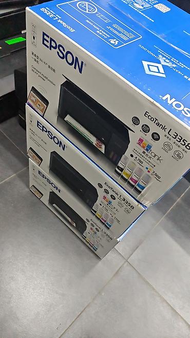 EPSON EcoTank L3358 — цветное МФУ 3-в-1: принтер, сканер, копир