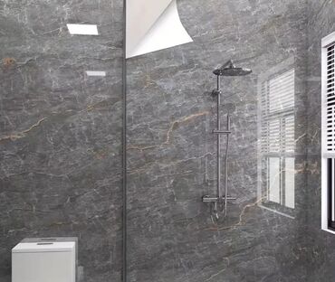 Vinil divar kağızı, oboy: Mermer Hamam Yapisqanlari.Suya Istiye Davamlidir Arxasi Ozu Falqali Su — 2