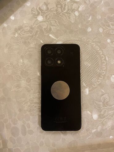 кнопочный телефон в баку: Honor X8a, 128 ГБ, цвет - Черный, Отпечаток пальца