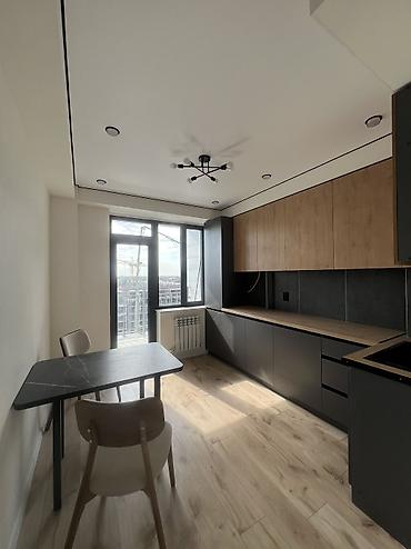денсяопина: 2 комнаты, 42 м², Кудайберген авторынок Элитка, 8 этаж, Дизайнерский ремонт — 1
