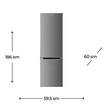 soyuduculari: HOFFMANN DEFB-180S soyuducu - Tip: İkiqapılı, aşağı donduruculu — 2