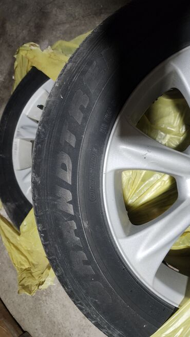 Шины: Ассолому алейким продаётся шины и диски R17 225 65 ранше стоял лексус — 3