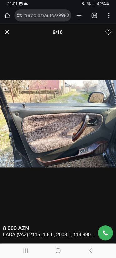 VAZ (LADA): LADA Samara sedan - Kuzov: 4 qapılı sedan, tünd rəng - Mühərrik və — 10