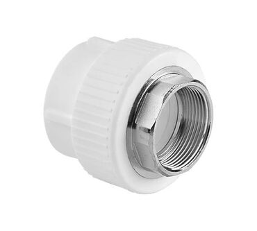 profil ucun pişik sekilleri: PPR yekləşdirici-keçid (Amerikanka), plastik-korroziyaya davamlı