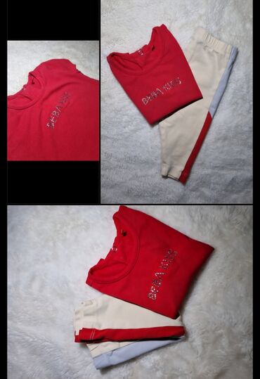 Kompleti: Beba Kids, Komplet: Majica, Duks, Džemper, 62-68 — 1