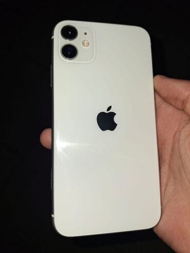 iphone 14 işlənmiş: IPhone 11, 64 GB, White Titanium, Barmaq izi, Face ID