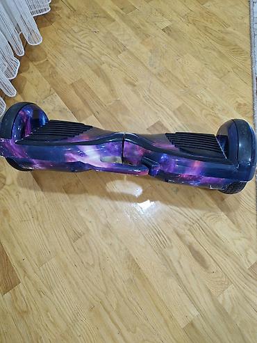 Электротранспорт: Qalaktika dizaynlı hoverboard (iki təkərli balans skeyti) - — 1