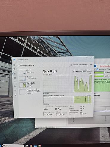 windows surface: Компьютер, ядер - 4, Для работы, учебы, Б/у, Intel Core i3, NVIDIA GeForce GTX 1660 Ti, SSD — 8