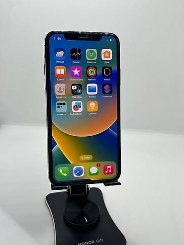 aiphon xr: IPhone X, Б/у, 64 ГБ, Белый, Защитное стекло, Чехол, 100 % — 9