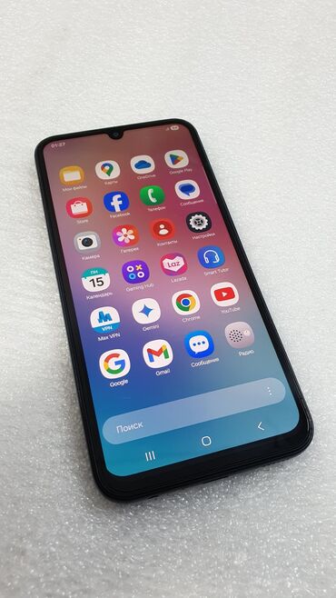 самсунг дешевый телефон: Samsung Galaxy A24 4G, Б/у, 128 ГБ, цвет - Черный, 2 SIM