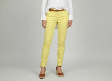 zalando spodnie materiałowe: Material trousers for women, size M