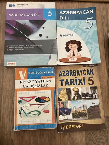 Kitablar, jurnallar, CD, DVD: Münasib qiymətə satılır çoxu işlənməyib