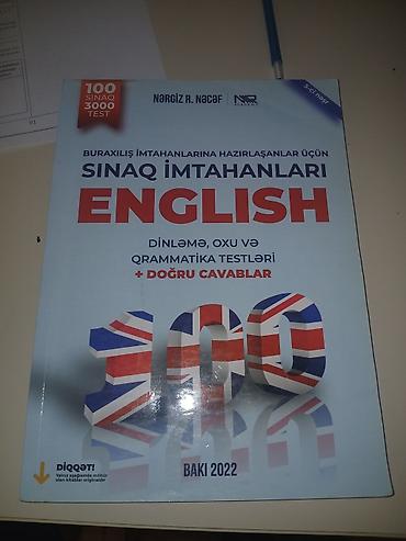bilyard masası per page 40: Məhsul: “Sınaq İmtahanları – English” (Nərgiz R. Nəcəf, NR Academy) — 1