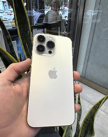 IPhone 13 Pro, 128 GB, Qızılı, Zəmanət, Simsiz şarj, Face ID