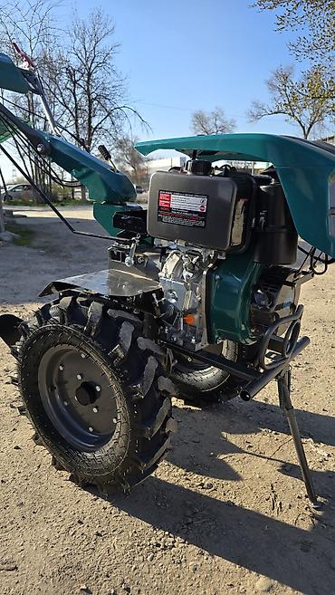 Дизельные мотоблоки: Мотоблок Omega PRO 192FD (дизель, 19 л.с.) Ключевые характеристики: - — 4