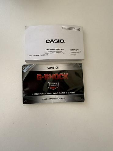 casio gshock: Casio G‑Shock qol saatı - Brend/model: Casio G‑Shock (şəkillərdə — 6