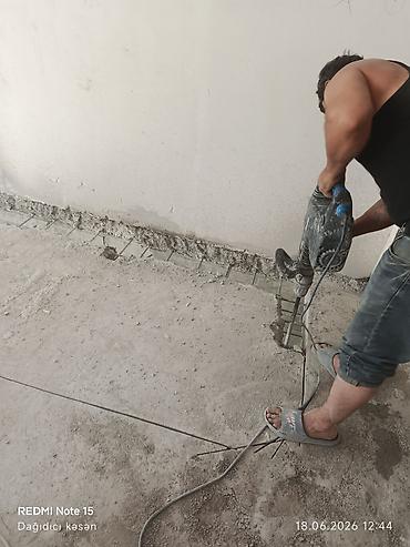 Beton işləri: Beton kəsmə xidməti - Divar, döşəmə və tavanlarda dəqiq və səliqəli — 23
