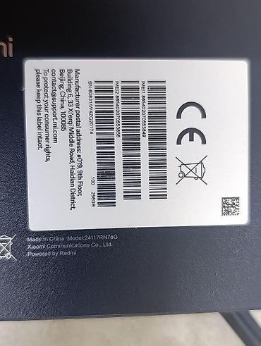 raspberry pi: Redmi, Redmi Note 14, Б/у, 256 ГБ, цвет - Черный, 2 SIM — 2