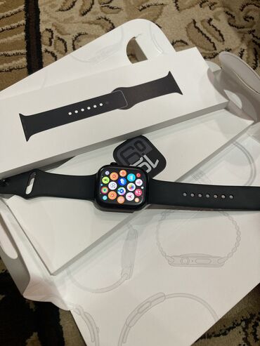 очки вертикальной реальности: Apple Watch series 10 46mm Jet black Состояние новых (идеальное)
