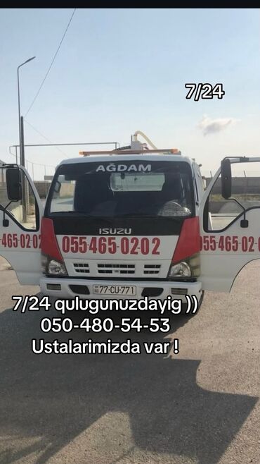 yuk masinlari: Evakator xidmeti 7/24 istenilen yere ucuz qiymete masinlarin