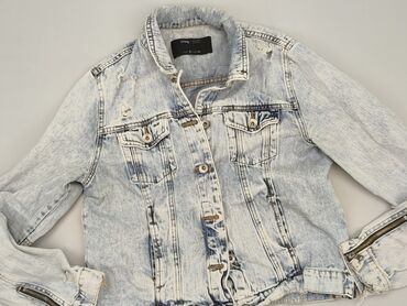 dżinsy szerokie w udach: Women`s jeans jacket, SinSay, M (EU 38)