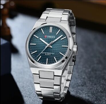 Qaşıqlar: 🔸Curren saatlar🔸 🔹Quartz mexanizmli 🔹Paslanmayan polad 🔹Suya davamlı