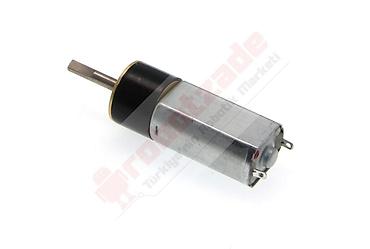 Ötürücü qutuların detalları: Black Spark 6V 1000 RPM DC Motor – Mini Sumo Robot Motoru Mini Sumo — 1