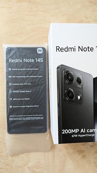 Realme: Redmi, Redmi 14C, Б/у, 256 ГБ, цвет - Черный, 2 SIM — 2