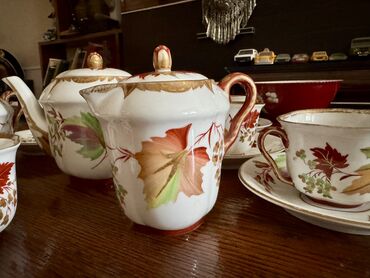 Çay dəstləri və servizlər: Çay dəsti, Farfor, 6 nəfərlik, SSRİ — 4