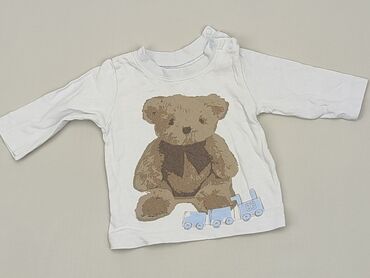 bluzki z długim rękawem dla chłopca: Blouse, 0-3 months, condition - Good