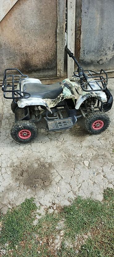 turbo az skuter: Uşaq/yeniyetmə üçün mini ATV və qoşqu - 4 təkərli benzinli mini ATV — 5