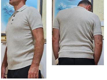 Majice: Men's T-shirt bоја - Siva — 5