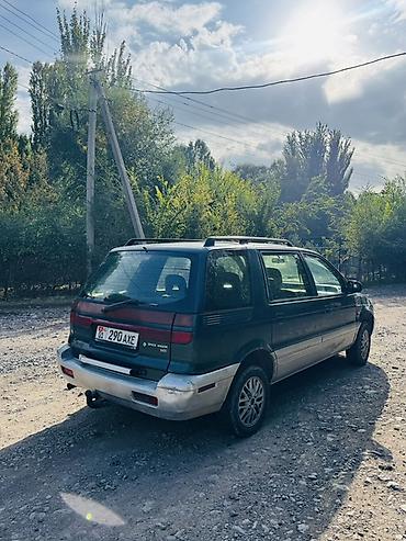 личным авто: Mitsubishi Space Wagon: 1996 г., 2 л, Механика, Бензин, Минивэн — 3