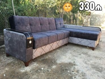 divan dəri: Угловой диван, Новый, Раскладной, С подъемным механизмом, Кожа