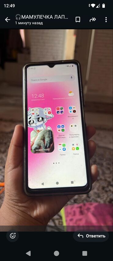 телевизор самсунг жк диагональ 102 см: Redmi, Redmi A3, Б/у, цвет - Черный, 2 SIM