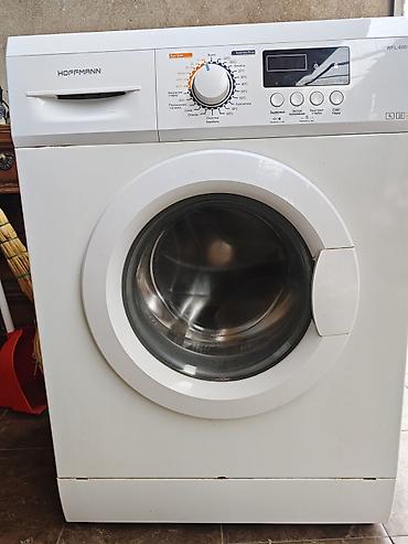 hoffmann soba: Hoffmann WFL-600 önyükləməli paltaryuyan maşın - Ön pəncərəli, 6 kq-a — 1