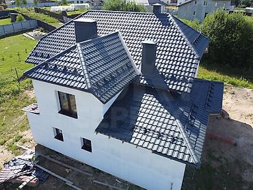 Кровля крыши: Крыша жабабыз баасы келишимдуу турдо металлочерепица жана профнастил — 4