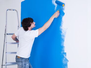 краску: Покраска стен, Покраска потолков, Покраска окон, На водной основе, Больше 6 лет опыта